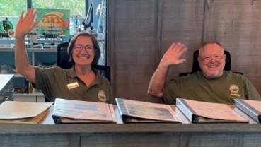 docent volunteers at Lovers Key State Park