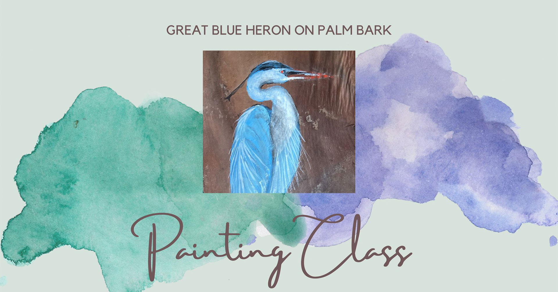 great-blue-heron-on-palm-bark-painting-class